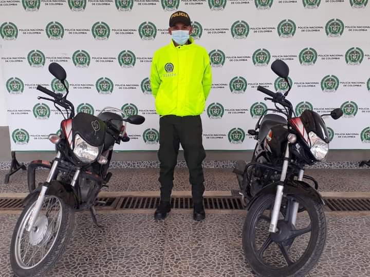 En Popayán, las autoridades recuperan dos motocicletas reportadas como hurtadas