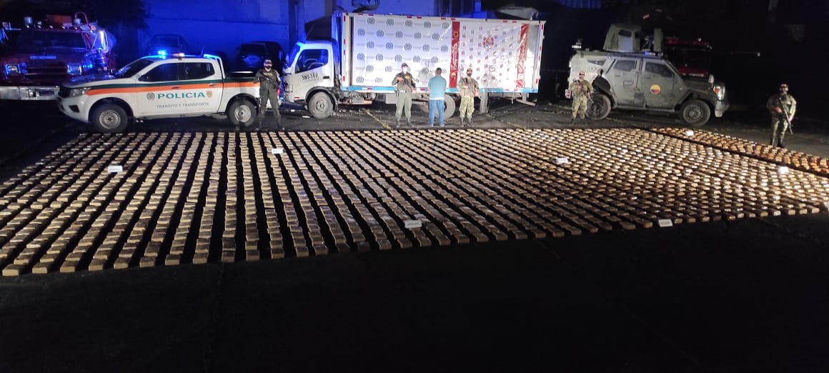 Incautan tres toneladas de marihuana entre Popayán y Piendamó, Cauca