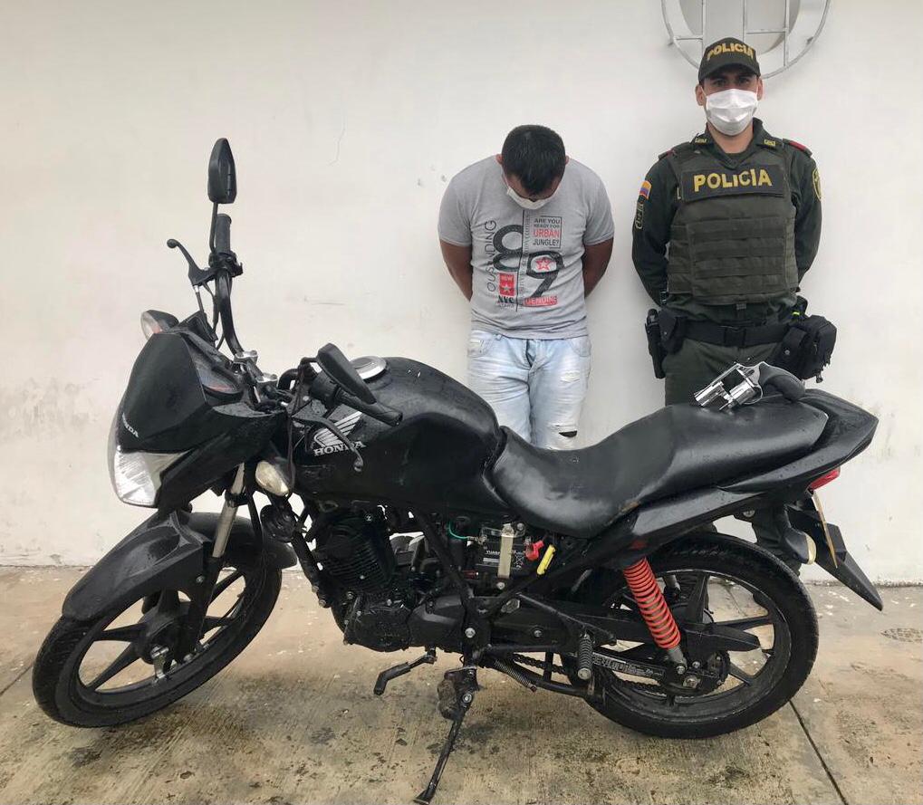 Policía capturó presunto ladrón de motocicletas en el occidente de Popayán