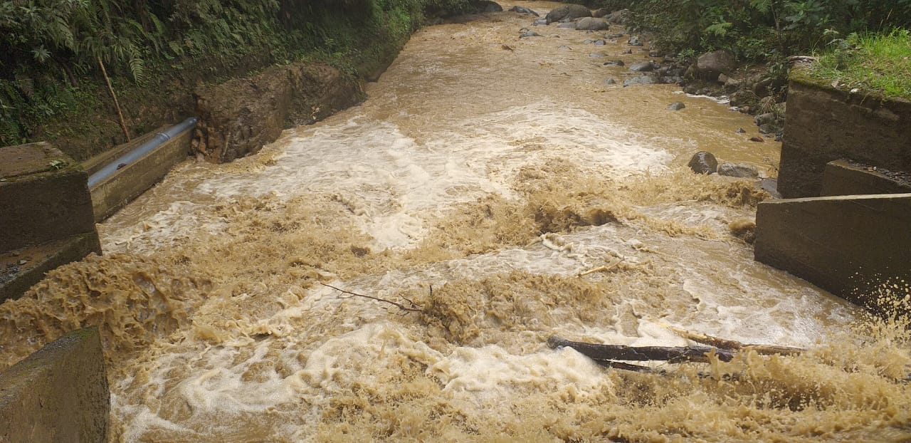Alerta en Timbío y zona rural por creciente en ríos