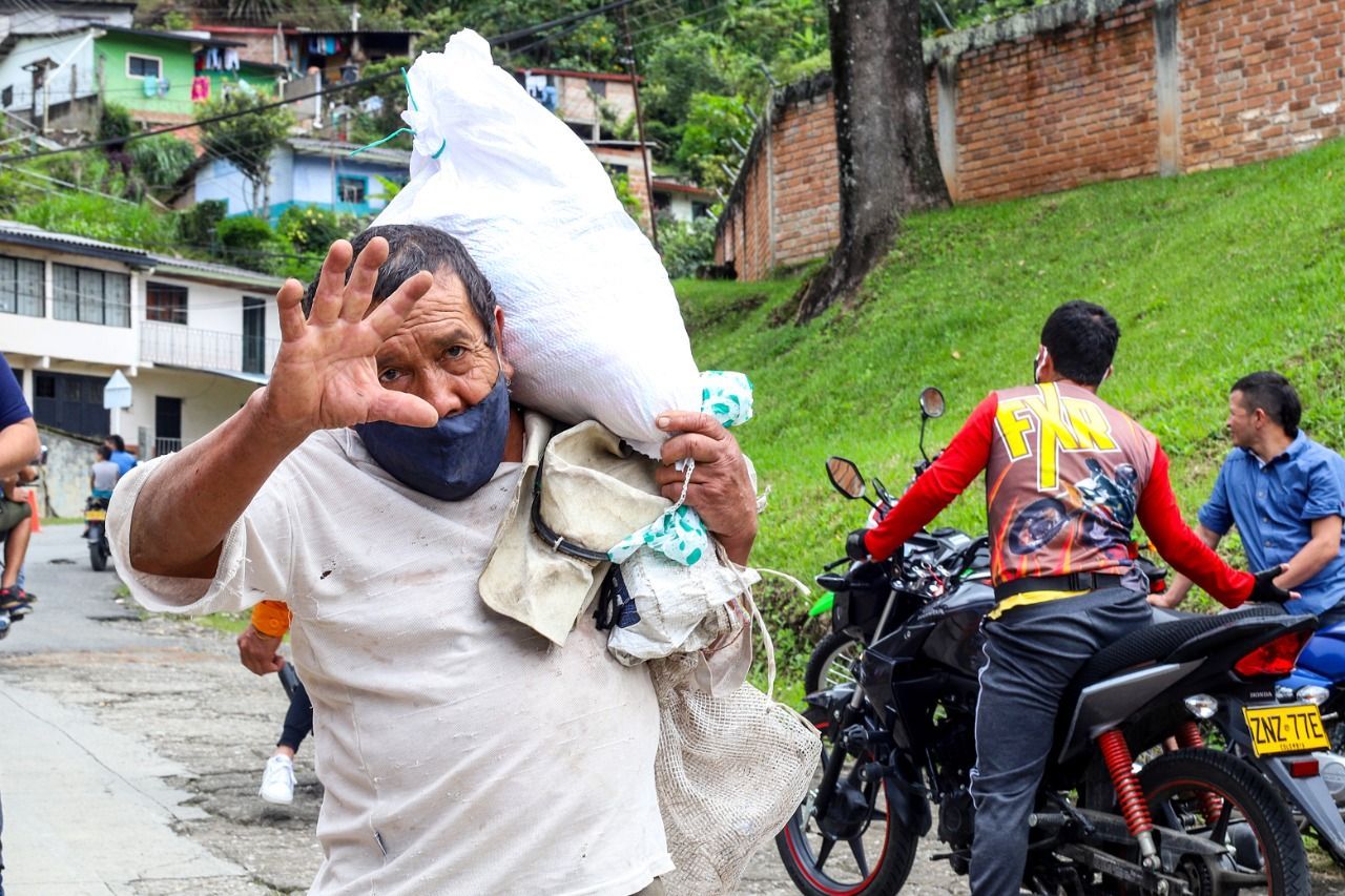 Gobierno del Cauca llega a cada rincón con asistencia alimentaria