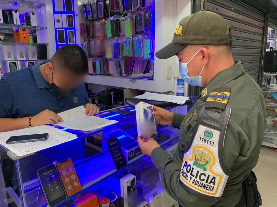 Intervención de la Policía en sector comercial de Popayán