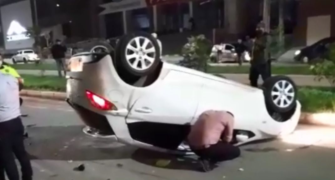 Accidentada madrugada en Popayán