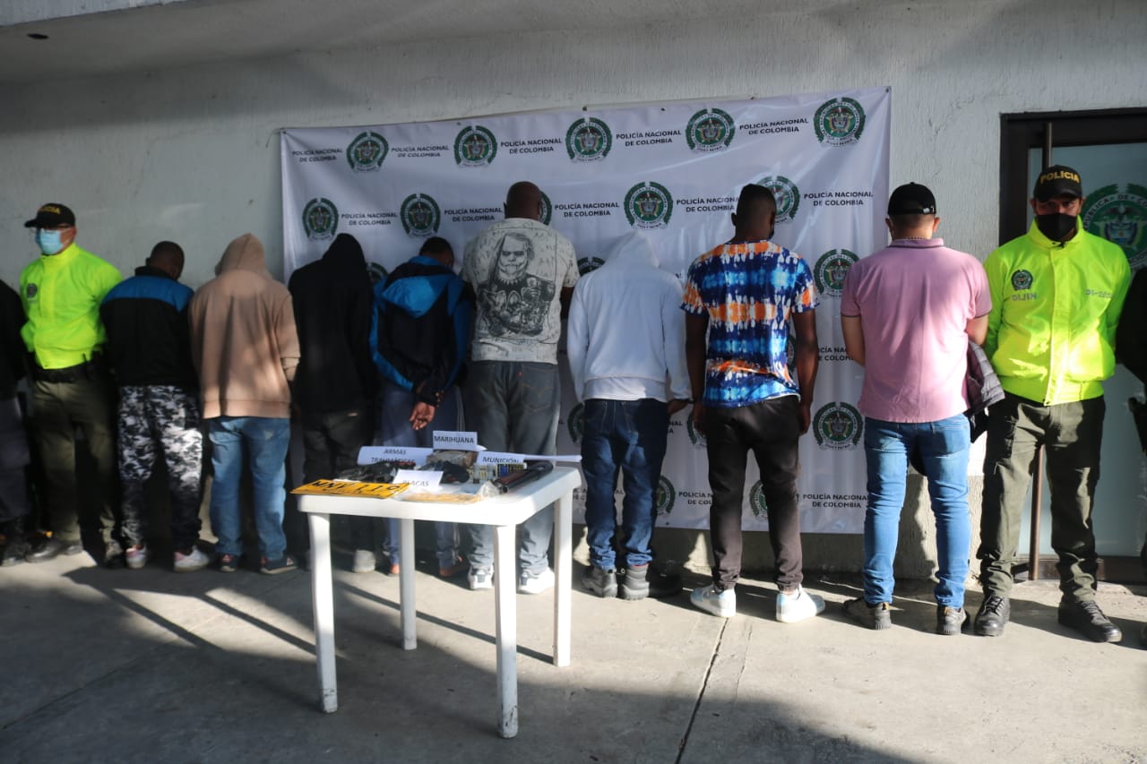 Judicializados otros 9 presuntos integrantes del grupo delincuencial ‘Los Spring’