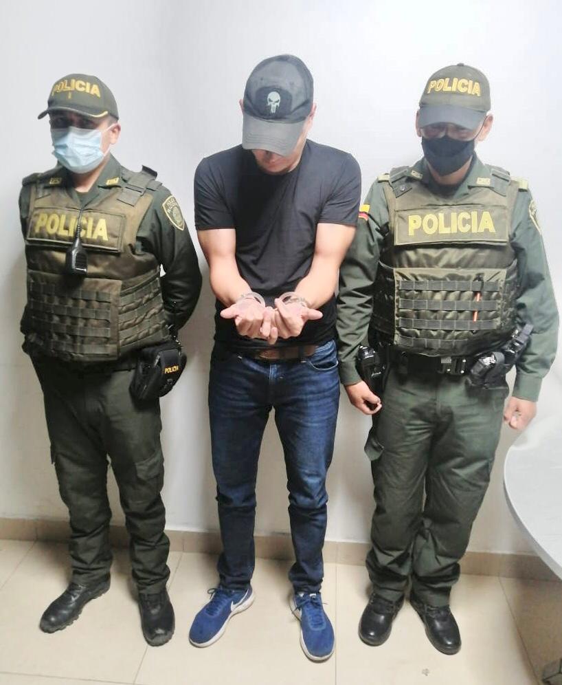 Capturado en flagrancia por porte ilegal de armas en Popayán