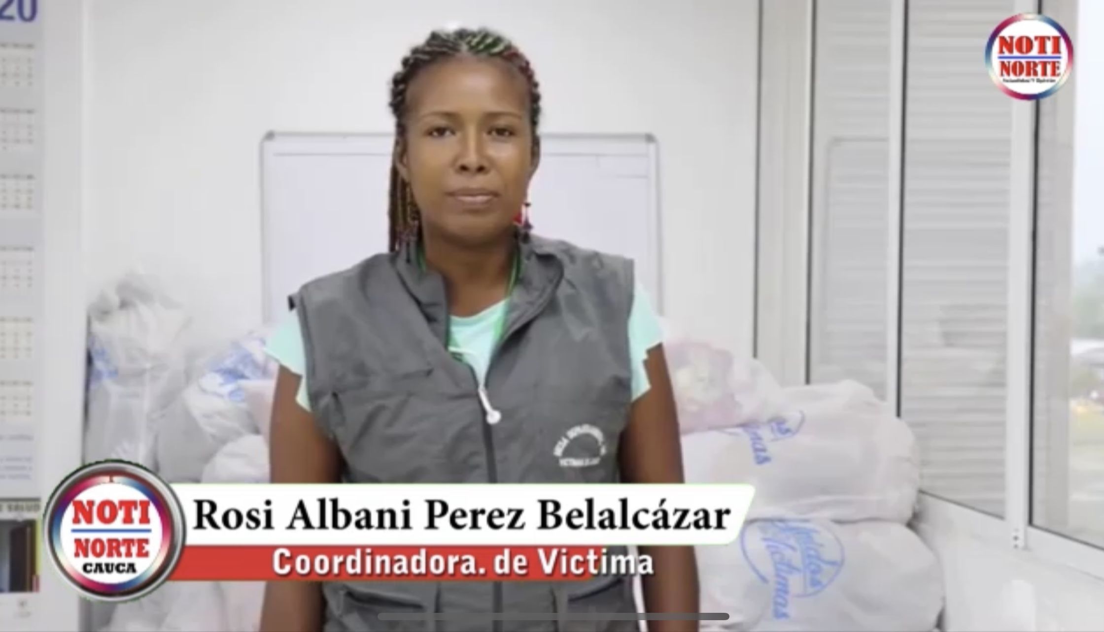 Rosi Albani NO representa a las víctimas del Cauca