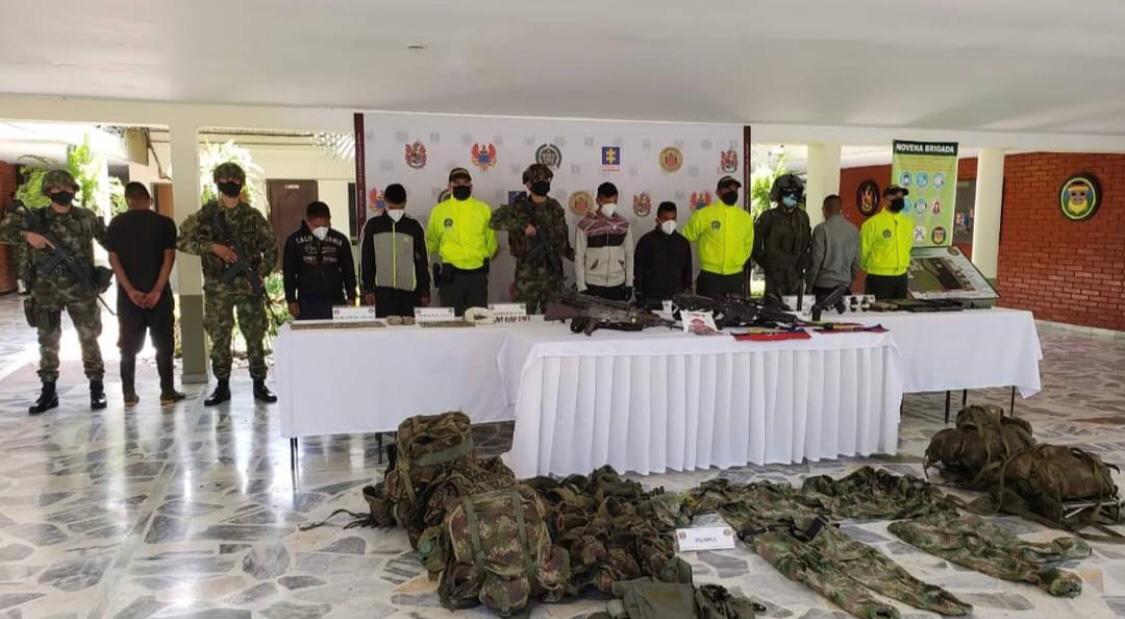 Golpe a la estructura disidente de las FARC. Dagoberto Ramos