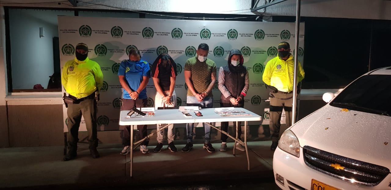 Desarticulada la banda ‘Los 120’ por hurto de 120 millones a pesos a un ciudadano en Popayán