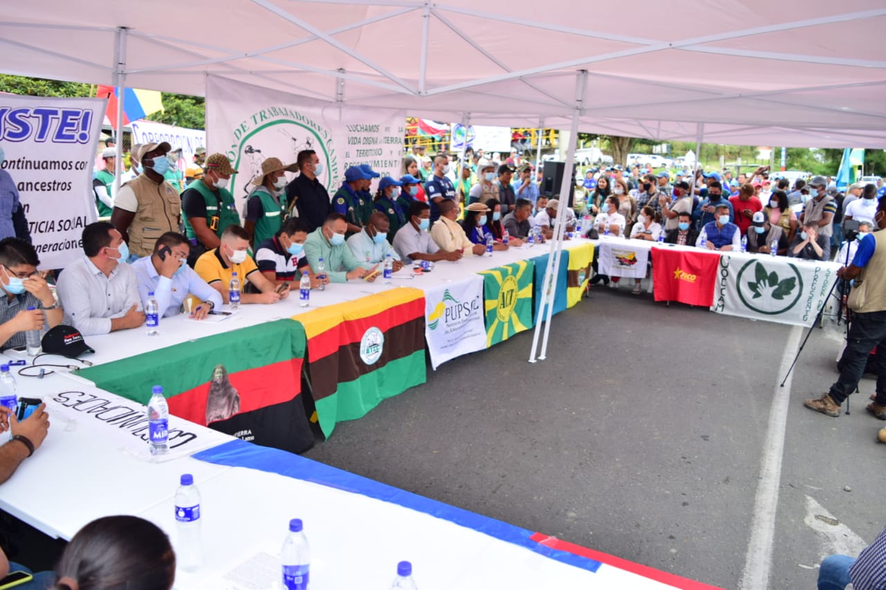 Avanzan diálogos en el Cauca