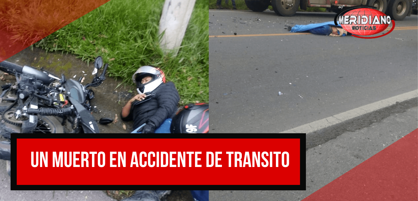 Un muerto en accidente de tránsito en la Variante Norte de Popayán