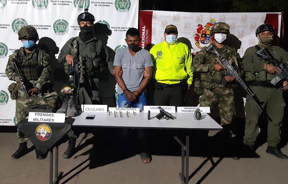 Cayó ‘Marlon’, investigado por masacre en Buenos Aires, norte del Cauca