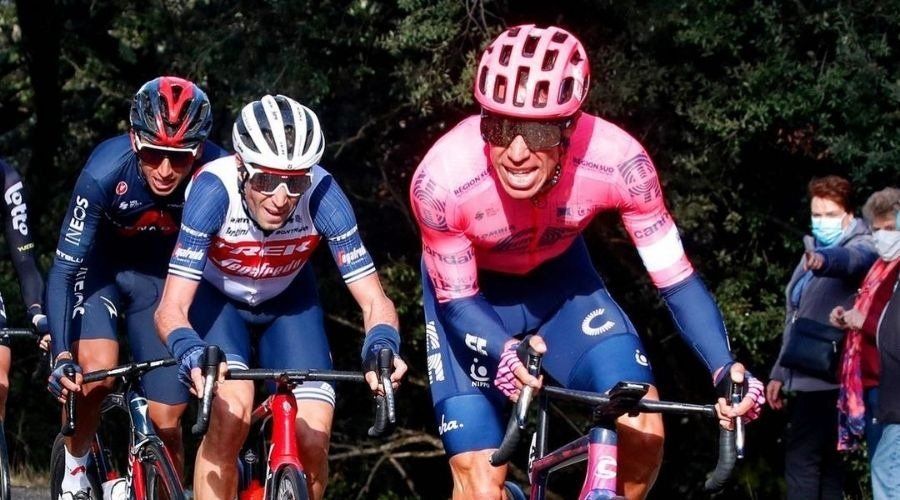 Rigoberto Uran, ciclista colombiano, asciende al segundo puesto en la general del Tour de Francia