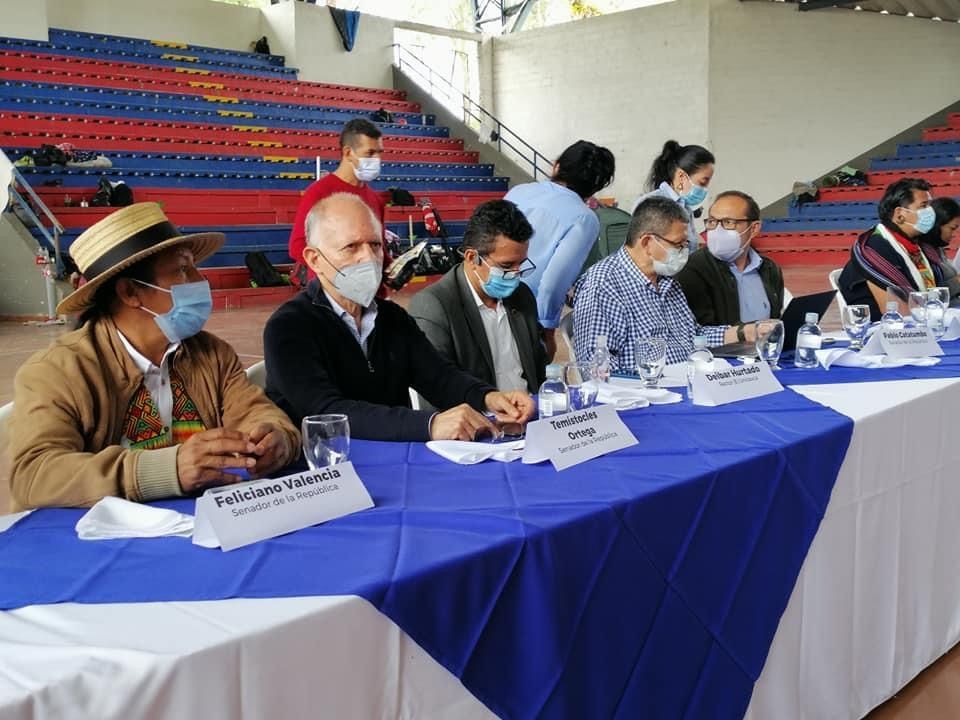 “Que paren los anuncios y que inicien las acciones” Temístocles Ortega Narváez, Senador de la República