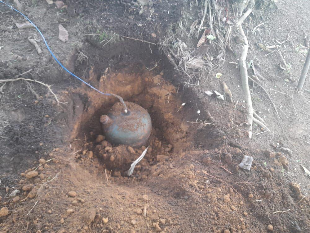 Ejército encuentra explosivos de la Carlos Patiño en zona rural de Argelia Cauca
