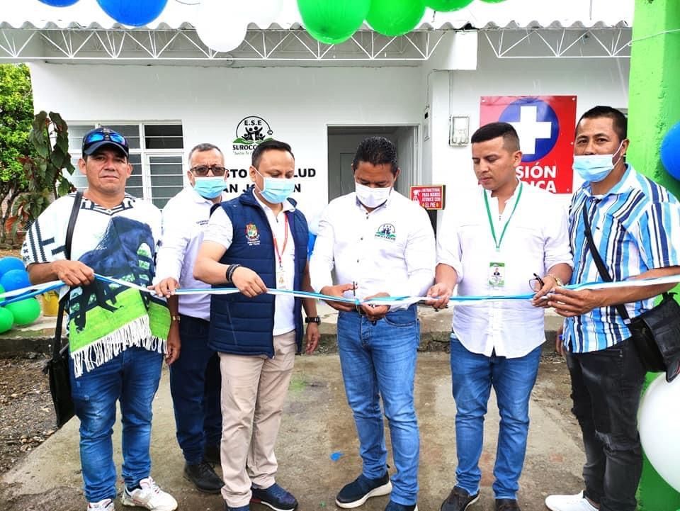 Se dio apertura a los servicios en salud de primer nivel de manera permanente en el puesto de salud de San Joaquín en Mercaderes , Cauca