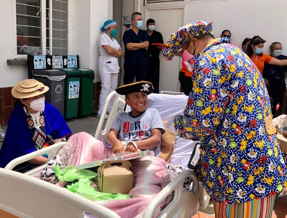 Hospital San José, celebró el día de la fantasía