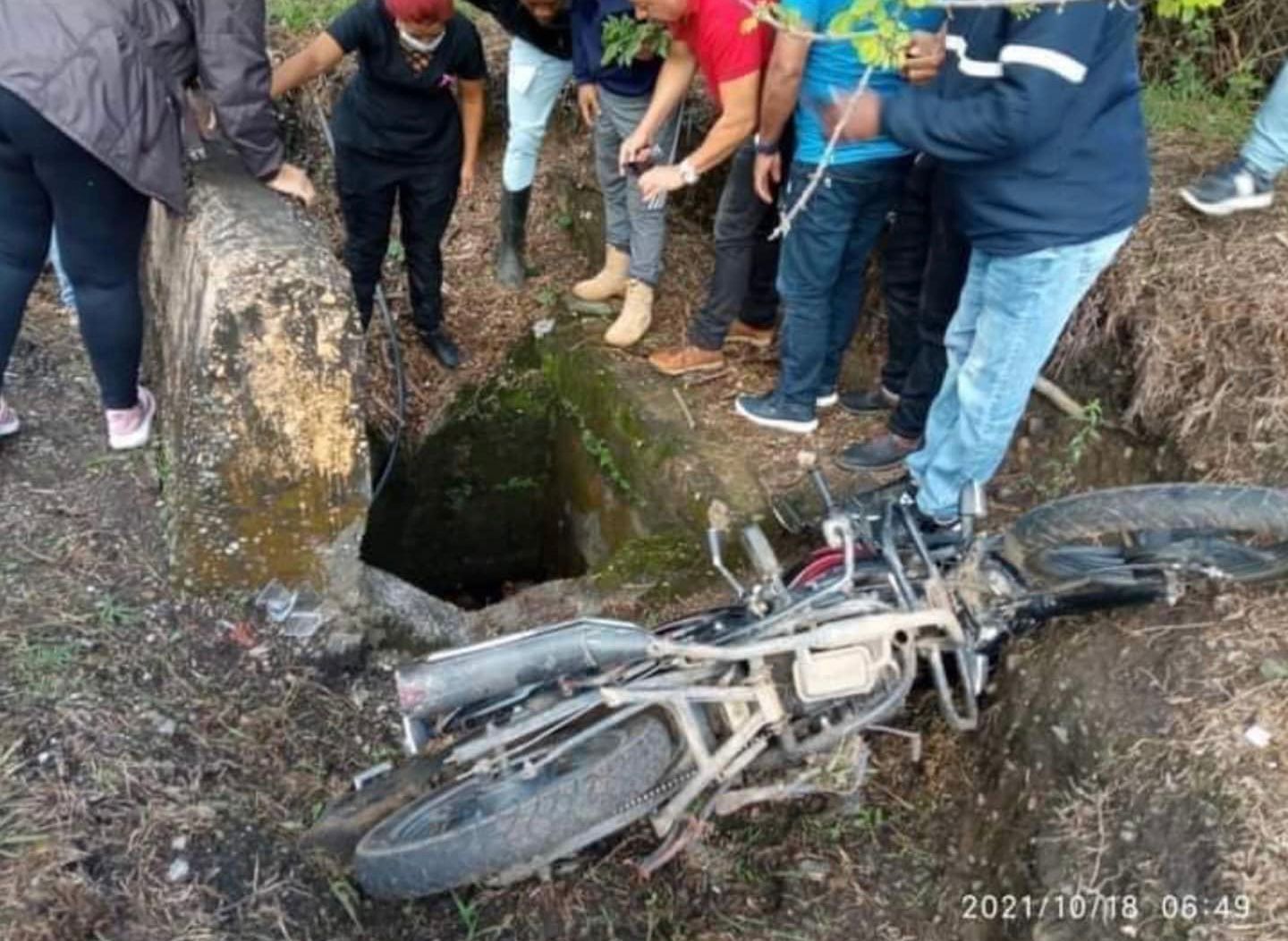 Trágico accidente deja a un motociclista sin vida
