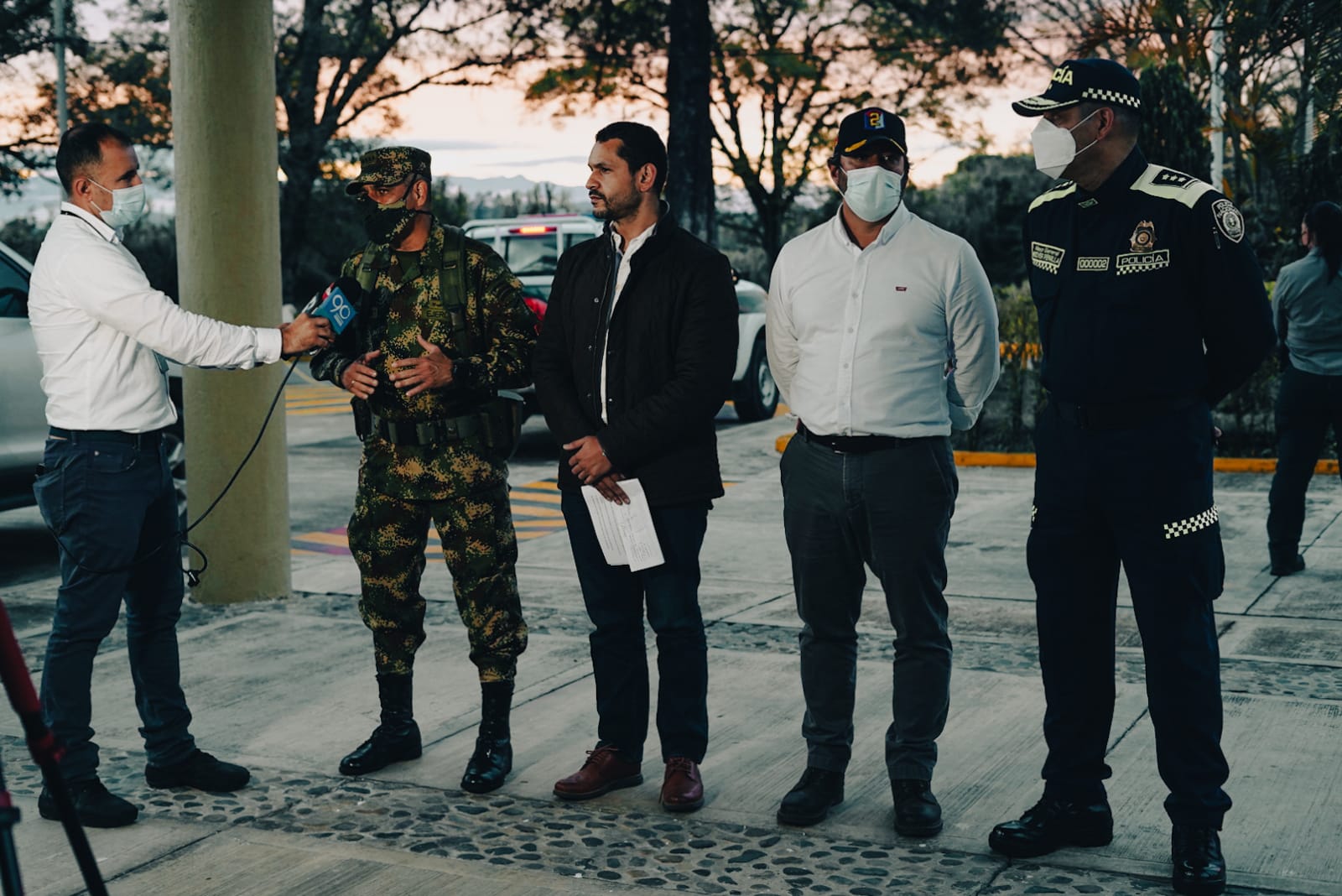 Ministro del Interior realizó consejo de seguridad en Popayán