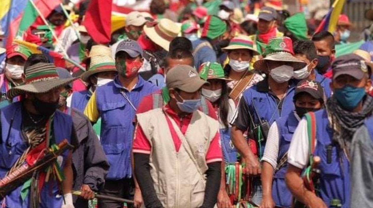 Un nuevo proceso de paz será la propuesta de las comunidades indígenas en jornadas de movilización en Cali