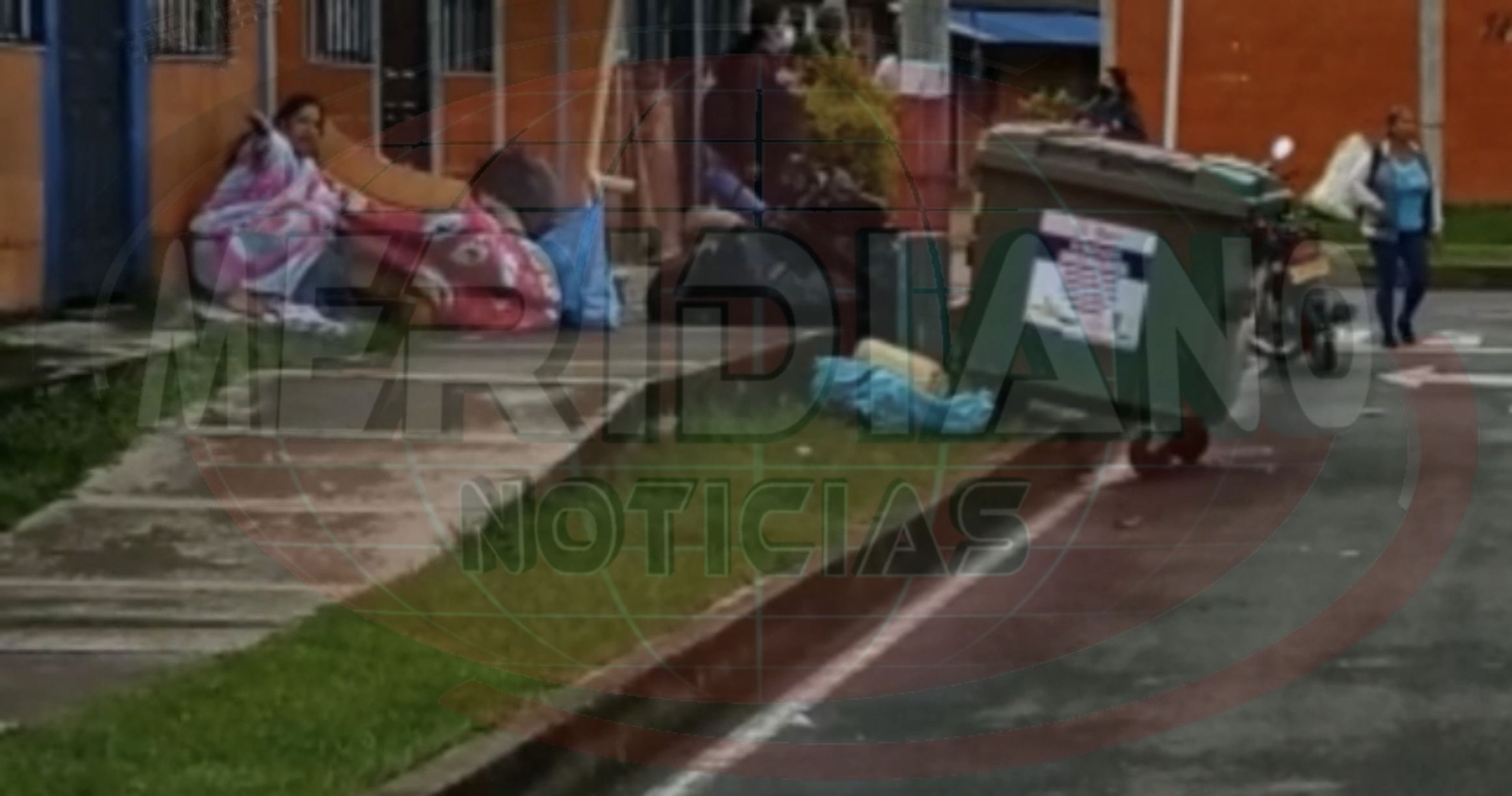 Desalojo en el sector del Ortigal