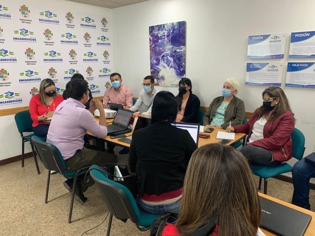 EMCASERVICIOS avanza en los retos que se tienen en el Cauca para el sector de agua potable y saneamiento básico.