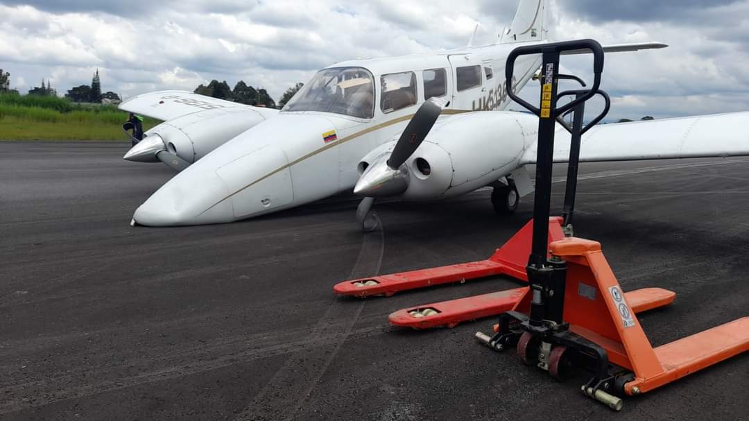 Emergencia en Aeropuerto Guillermo León Valencia de Popayán