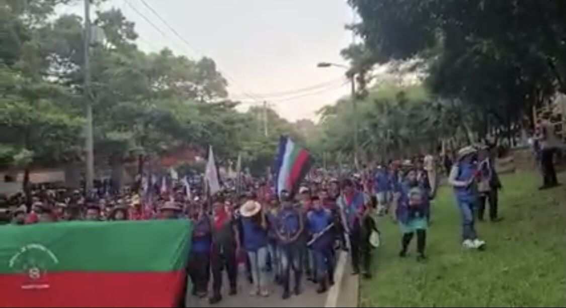 Cali, epicentro de la Minga Social Indígena