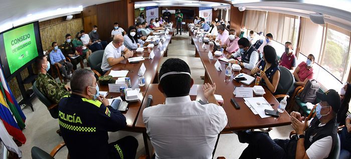 Autoridades definen dispositivos de seguridad para eventos de fin de año
