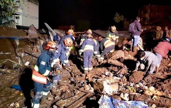 Tragedia en Ecuador a causa de una avalancha