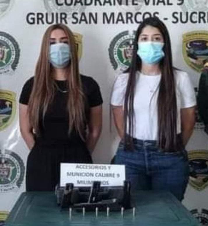Cayeron dos hermanas con Armas y Municiones