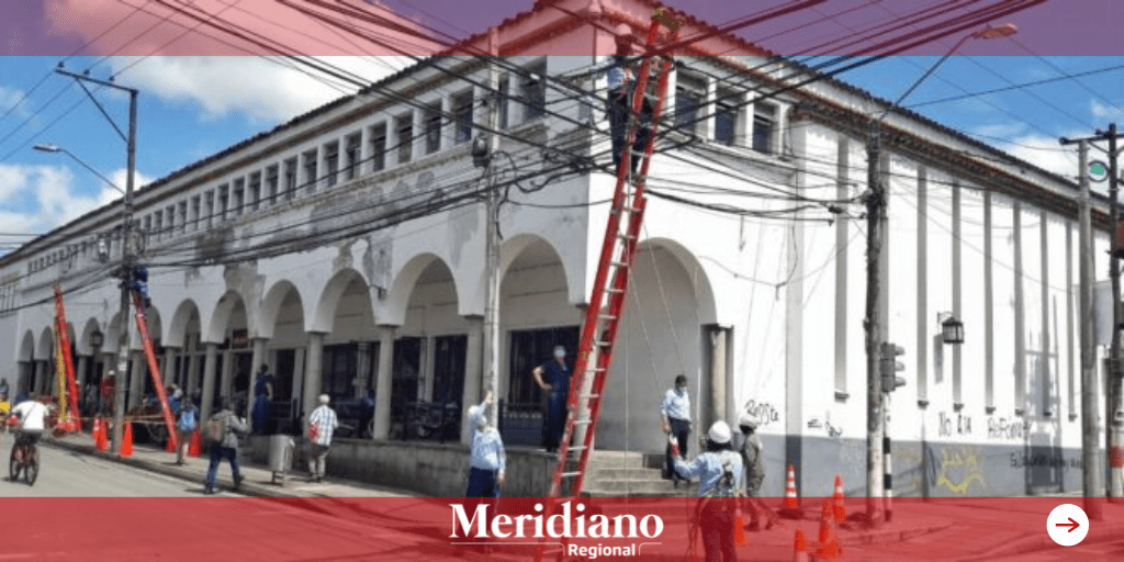 Empresas de servicios públicos se unen al embellecimiento del sector histórico.