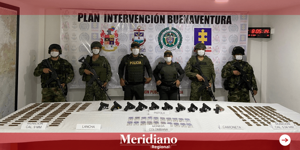 Incautado material de guerra perteneciente a las disidencias de las farc en Buenaventura