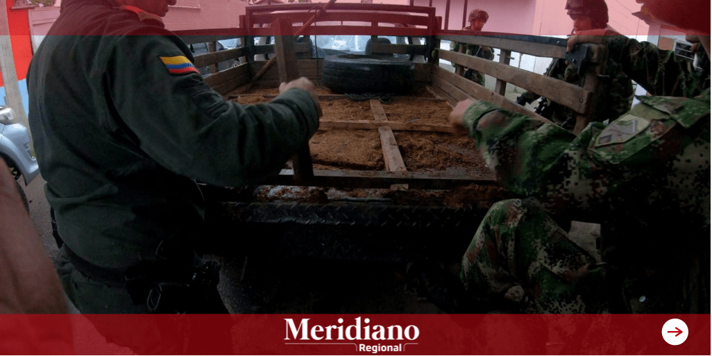 En Corinto, Cauca se logra la captura de un ciudadano con 150 Kg de marihuana