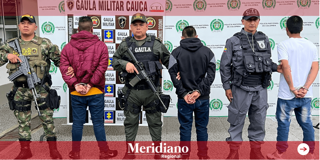 Capturados falsos disidentes de las Farc que extorsionaban comerciantes en Popayán.