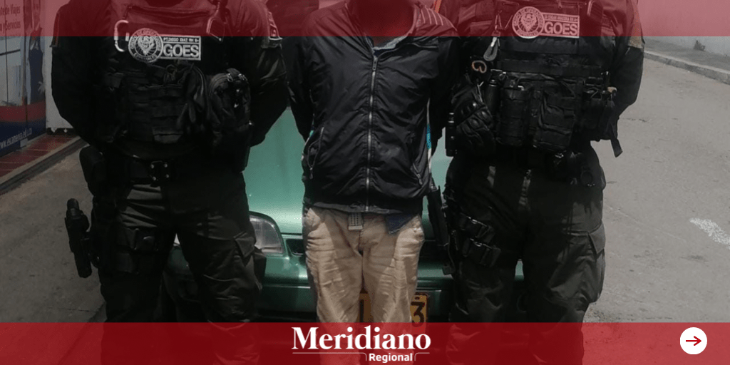 En persecución policial terminó la captura de un sospechoso por robo