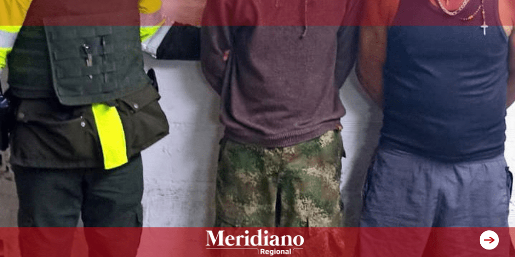 Dos personas fueron detenidas por la policía hurtando cableado público en Popayán.