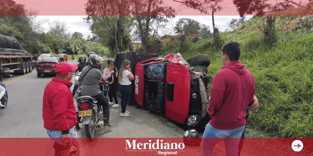 Un accidente de tránsito se registró sobre la vía panamericana entre Popayán y Timbío