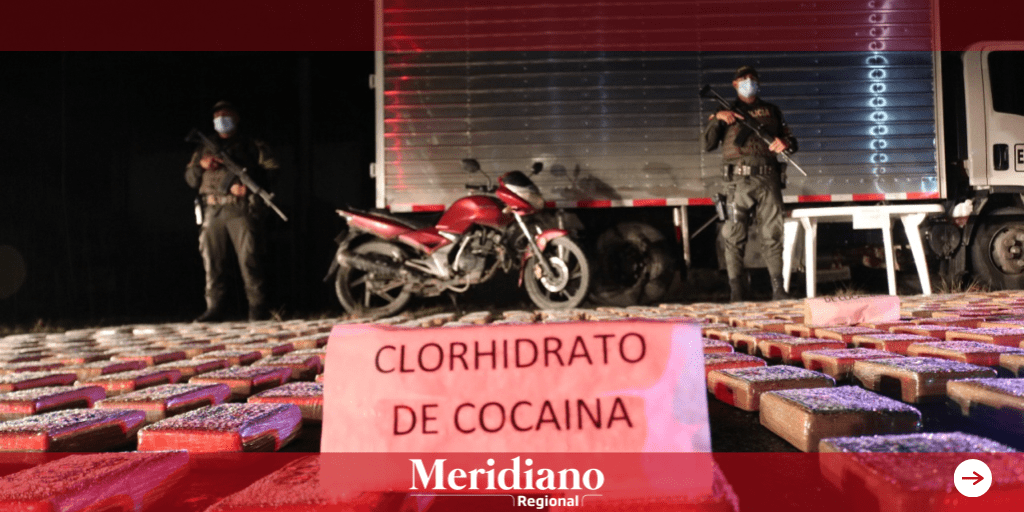 Autoridades incautan más de media tonelada de clorhidrato de cocaína al sur de departamento Cauca