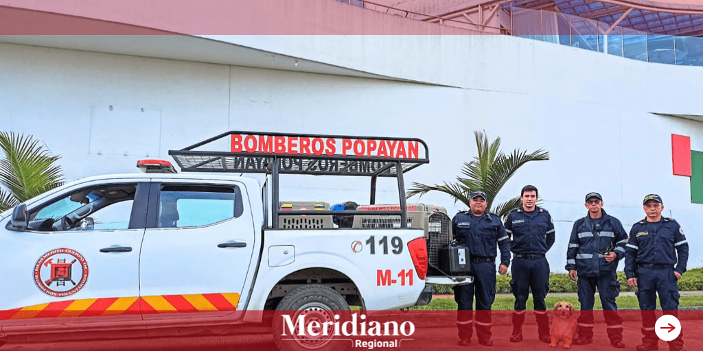 Bomberos Popayán, acuden al llamado de búsqueda de un menor desaparecido en San Andrés Islas