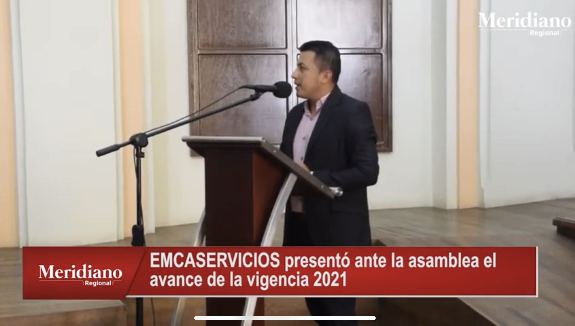EMCASERVICIOS presentó ante la asamblea del Cauca, el avance de la vigencia 2021
