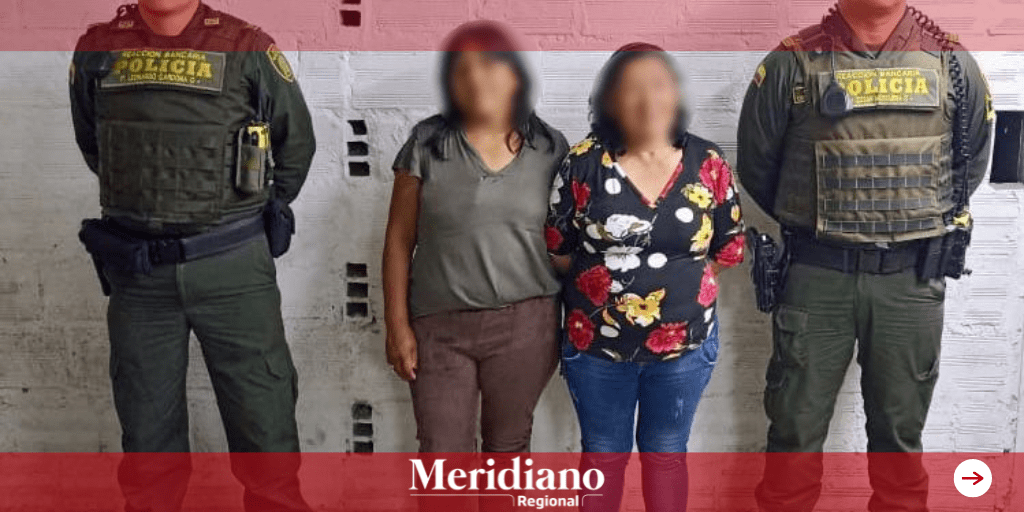 Policía Nacional capturó a dos presuntas estafadoras del ‘Paquete Chileno’.