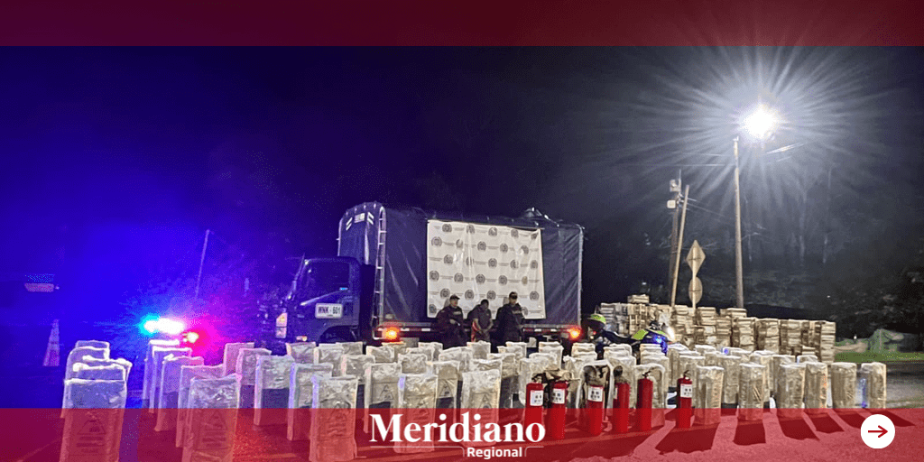 148 extintores rellenos de marihuana fueron incautados por la policía Cauca