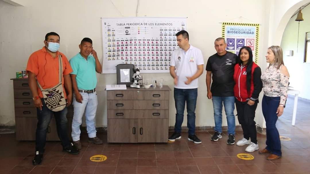La Gobernación del Cauca inició la entrega de laboratorios de física y química en Instituciones Educativas
