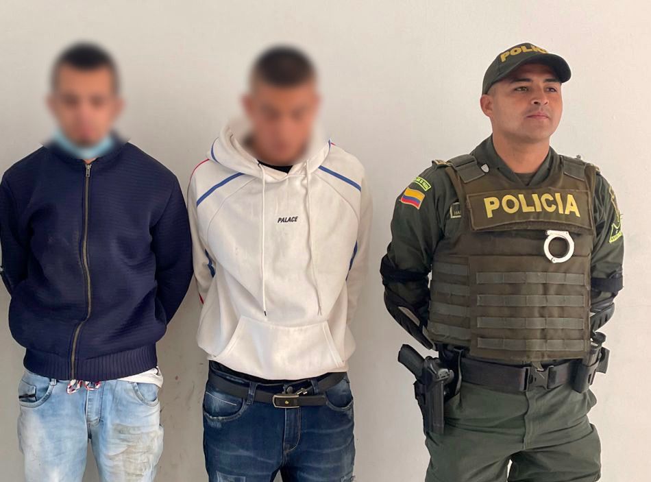 En Popayán fueron capturados dos sujetos por el delito de hurto