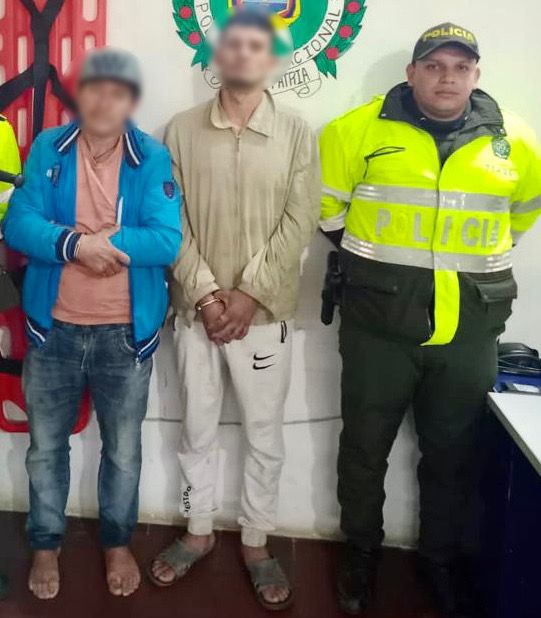 En Popayán dos hombres fueron capturados al ser sorprendidos hurtando cable de servicio público