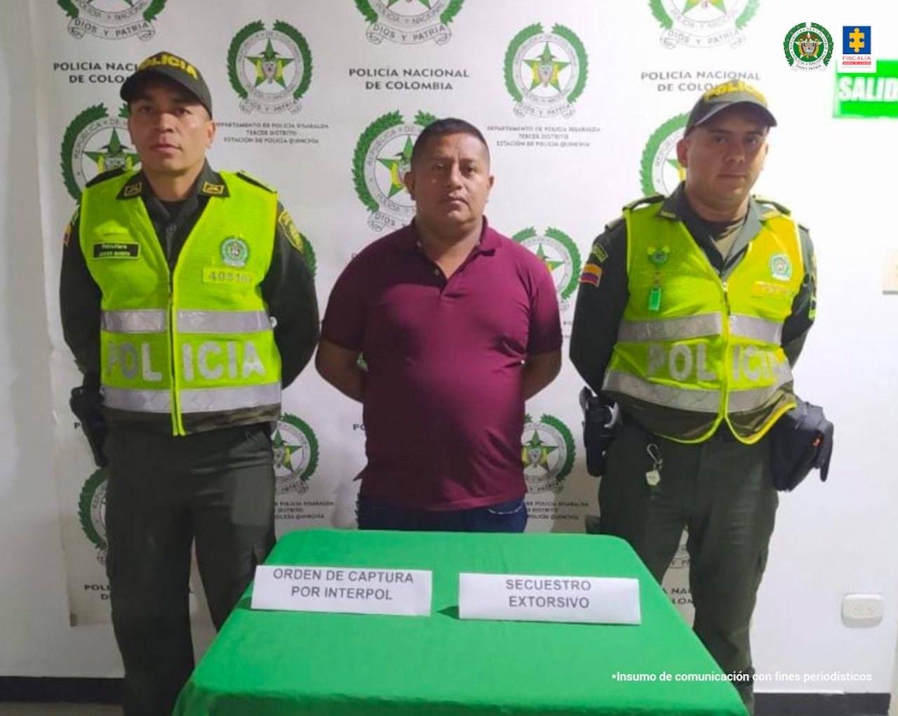 Fue enviado a la cárcel alias el ´Cuñado´ como presunto responsable del secuestro de dos extranjeros en el departamento del Cauca