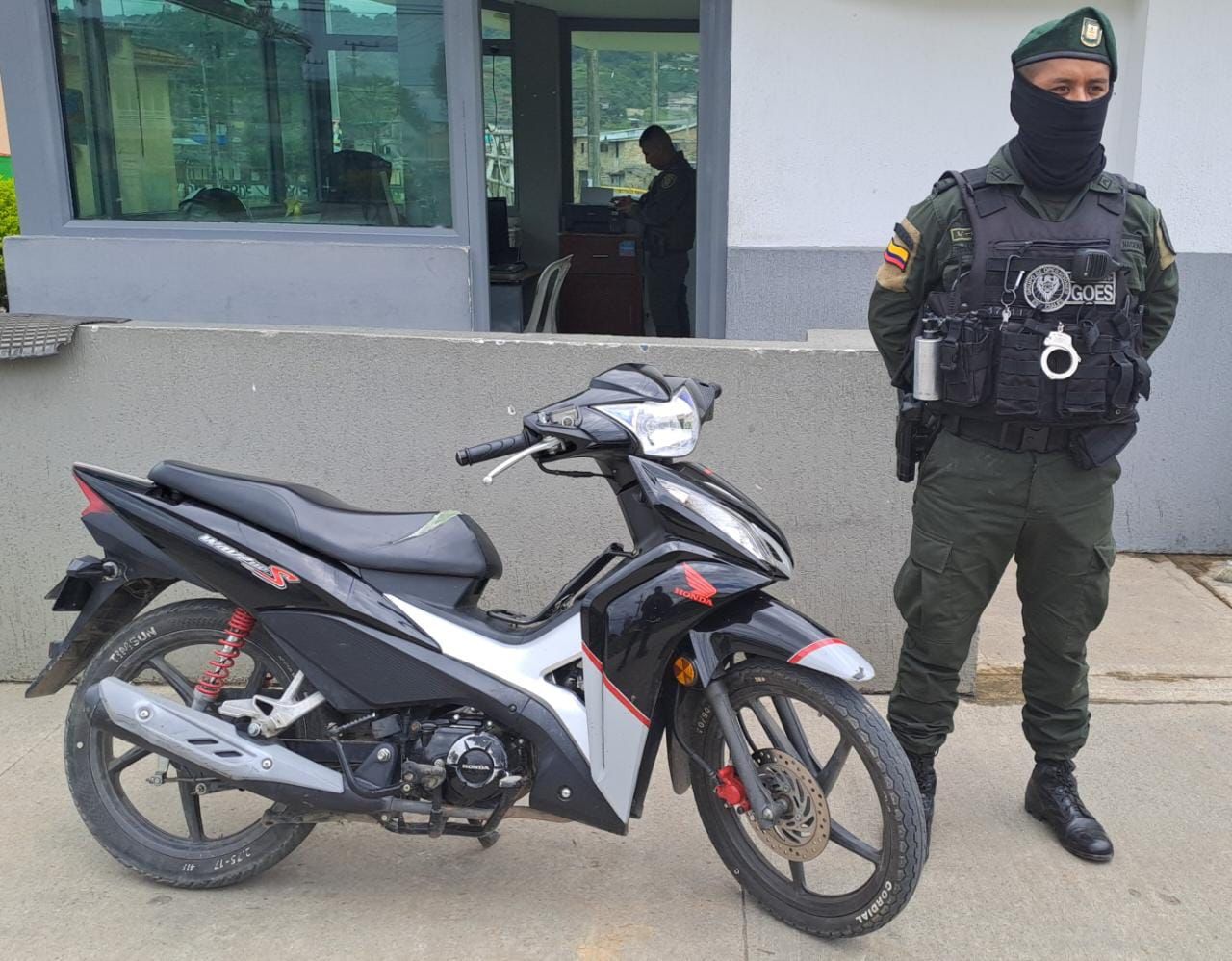 Capturado un sujeto en Popayán cuando se movilizaba en moto con placas falsas