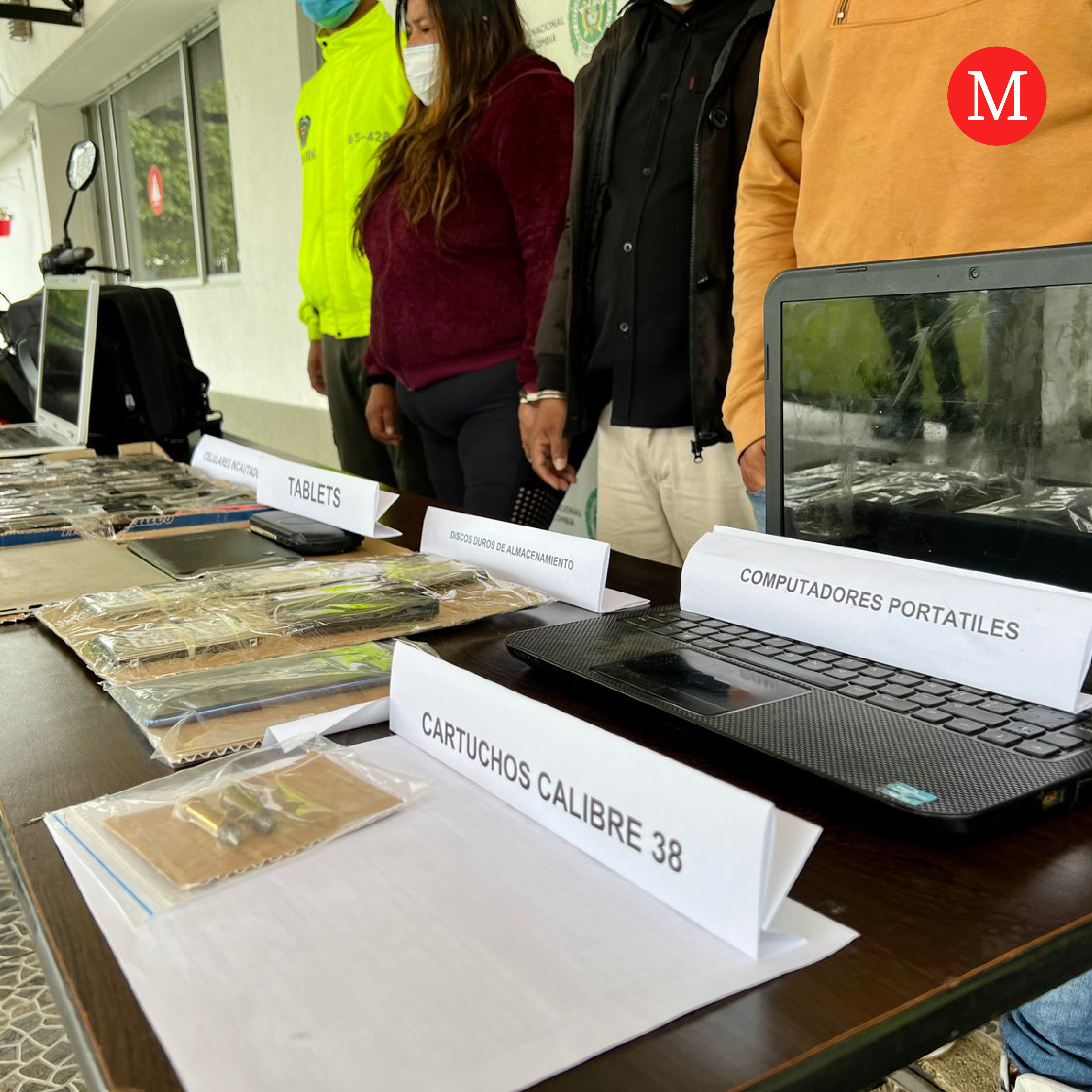 Desmantelada en Popayán peligrosa banda de atracadores “Los sagaces”