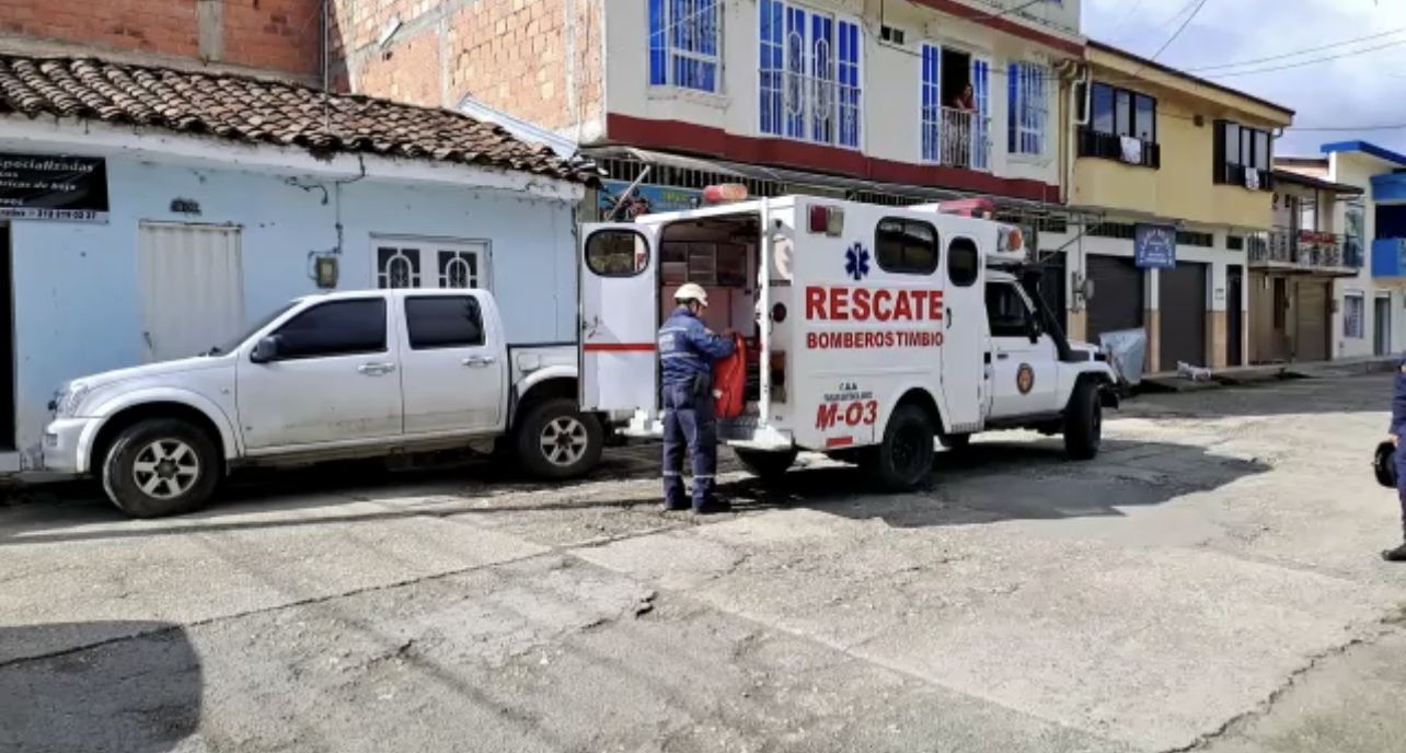 Cuatro heridos dejó atentado terrorista en Timbío, Cauca