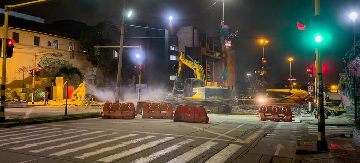Adiós al puente peatonal de la Calle 5 con Carrera 6, el primer paso para el Bulevar de San Antonio